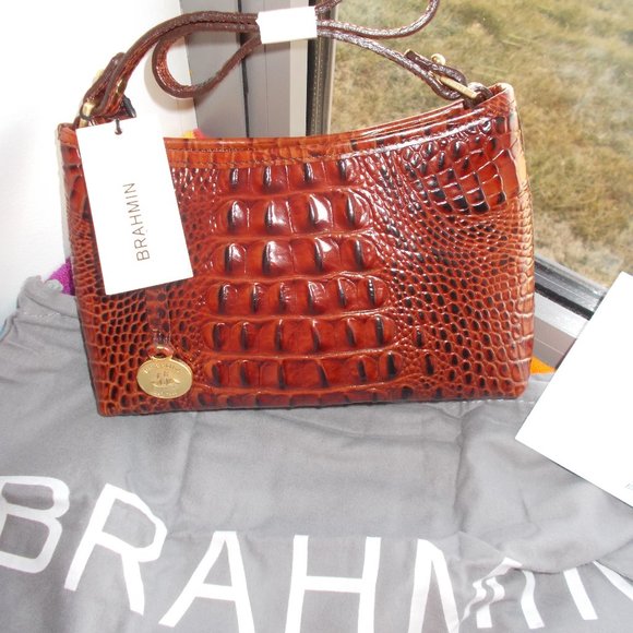 Brahmin Handbags - Brahmin New Authentic Pecan Brown Handbag
